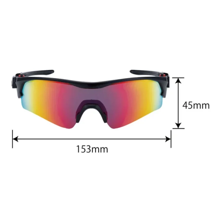 [SWANS] FACEONE FO-3151 Polarized Mirror Lens Sports Sunglasses (Made in Japan) - Image 2