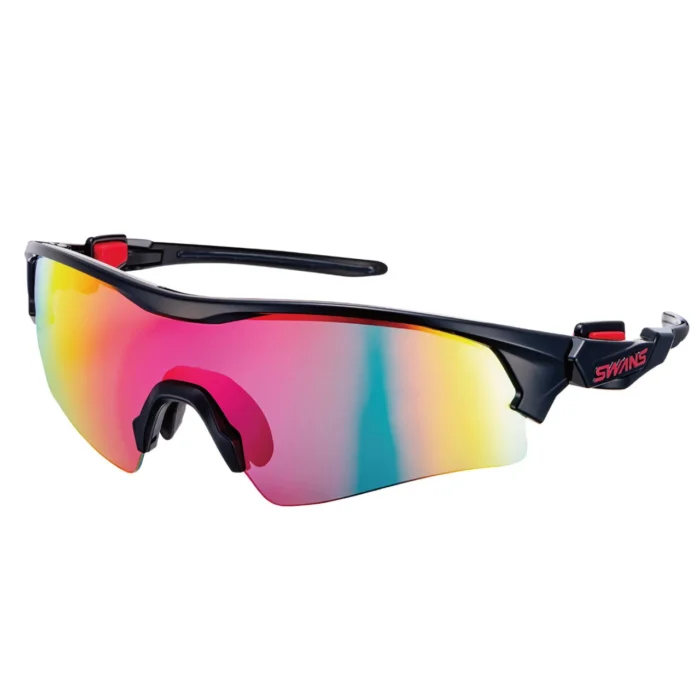 [SWANS] FACEONE FO-3501 Mirror Lens Sports Sunglasses (Made in Japan) - Image 1