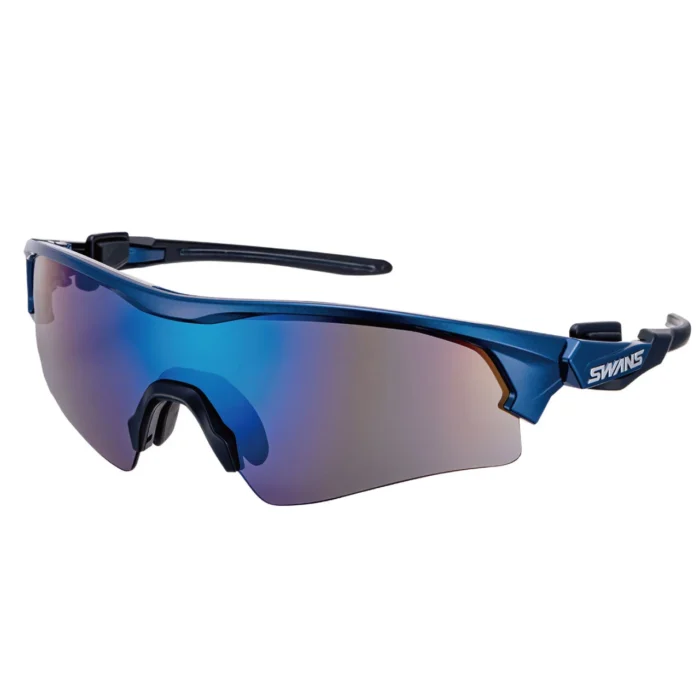 [SWANS] FACEONE FO-3901 Mirror Lens Sports Sunglasses (Made in Japan) - Image 1