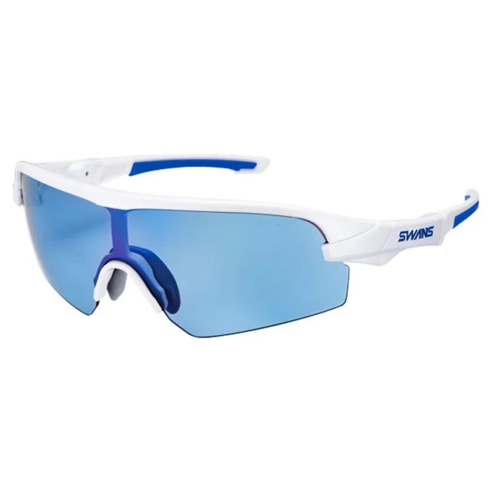 [SWANS] STRIX DA-0167 Polarized Ultra Iceblue Lens Sports Sunglasses (Made in Japan) - Image 1