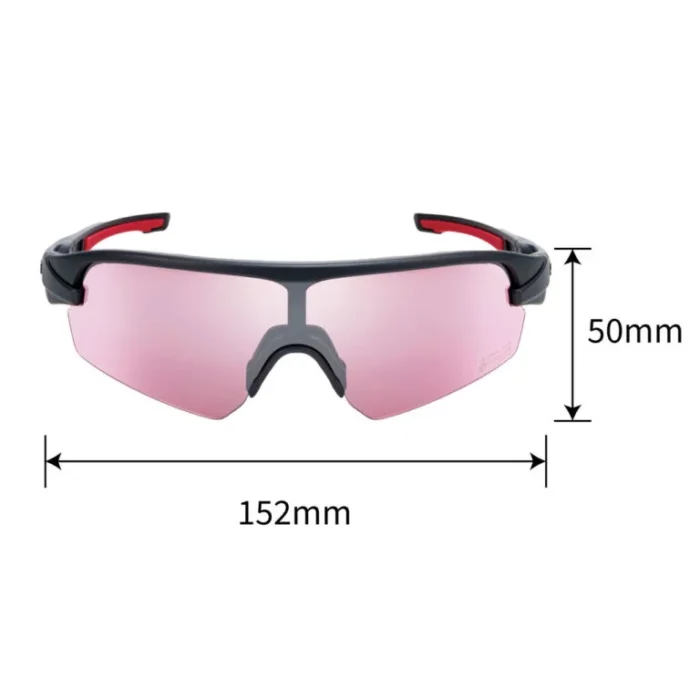 [SWANS] STRIX DA-0167-Polarized Ultra Iceblue Lens Sports Sunglasses (Made in Japan) - Image 2