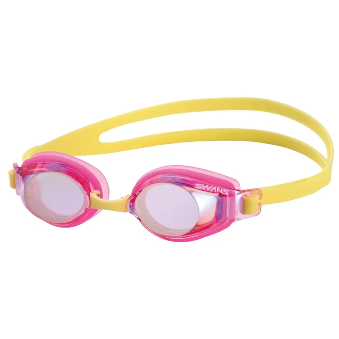[SWANS] Junior Swimming Mirror Goggle SJ-22M (Made in Japan) - Image 1