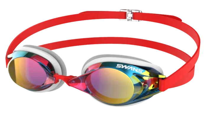 [SWANS] Racing Mirror Lens Swimming Goggle SR-2MEV (Made in Japan) - Image 1