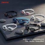 [SWANS] Adults Fitness Easy Strap Adjustable Swimming Goggle SW-30NB Premium Anti Fog (Made In Japan) - Image 3