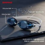 [SWANS] Adults Fitness Easy Strap Adjustable Swimming Goggle SW-30NB Premium Anti Fog (Made In Japan) - Image 2