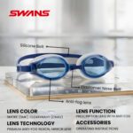 [SWANS] Adult Fitness Prescription Optics Swimming Goggle SW-45OP (Made in Japan) - Image 2