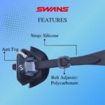 [SWANS] Adult Fitness RENON Premium Anti Fog Swimming Goggle SW-46re (Made in Japan) - Image 2