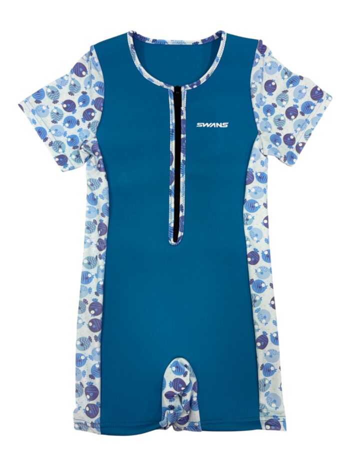[SWANS] Kids/Junior Thermal Swim Suit - Image 2