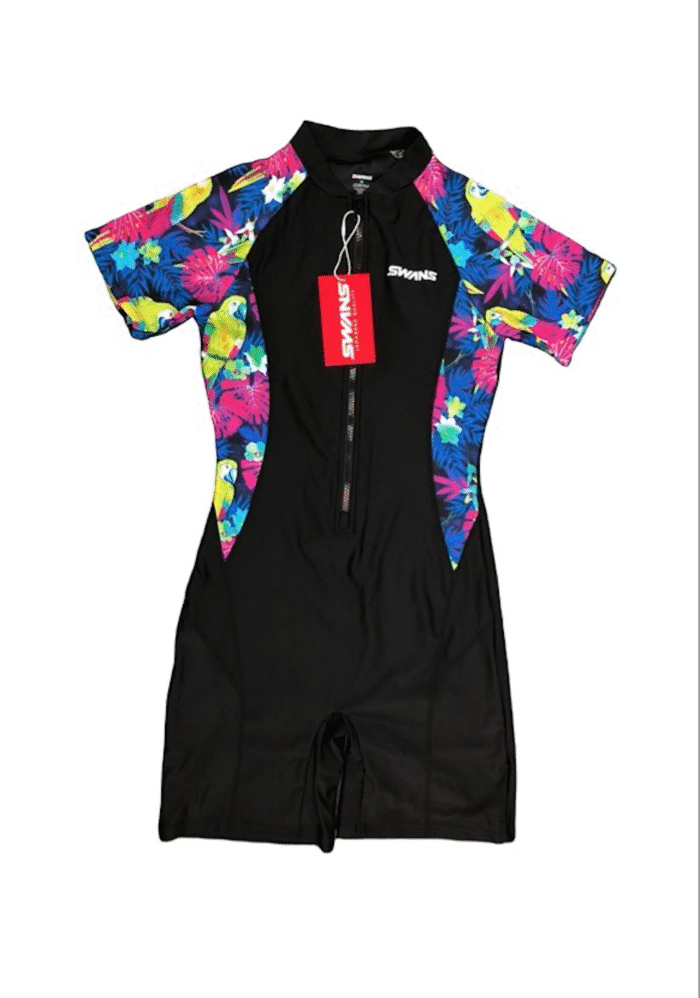 [SWANS] Adult Women's Swim Suit Short Sleeve - Image 2